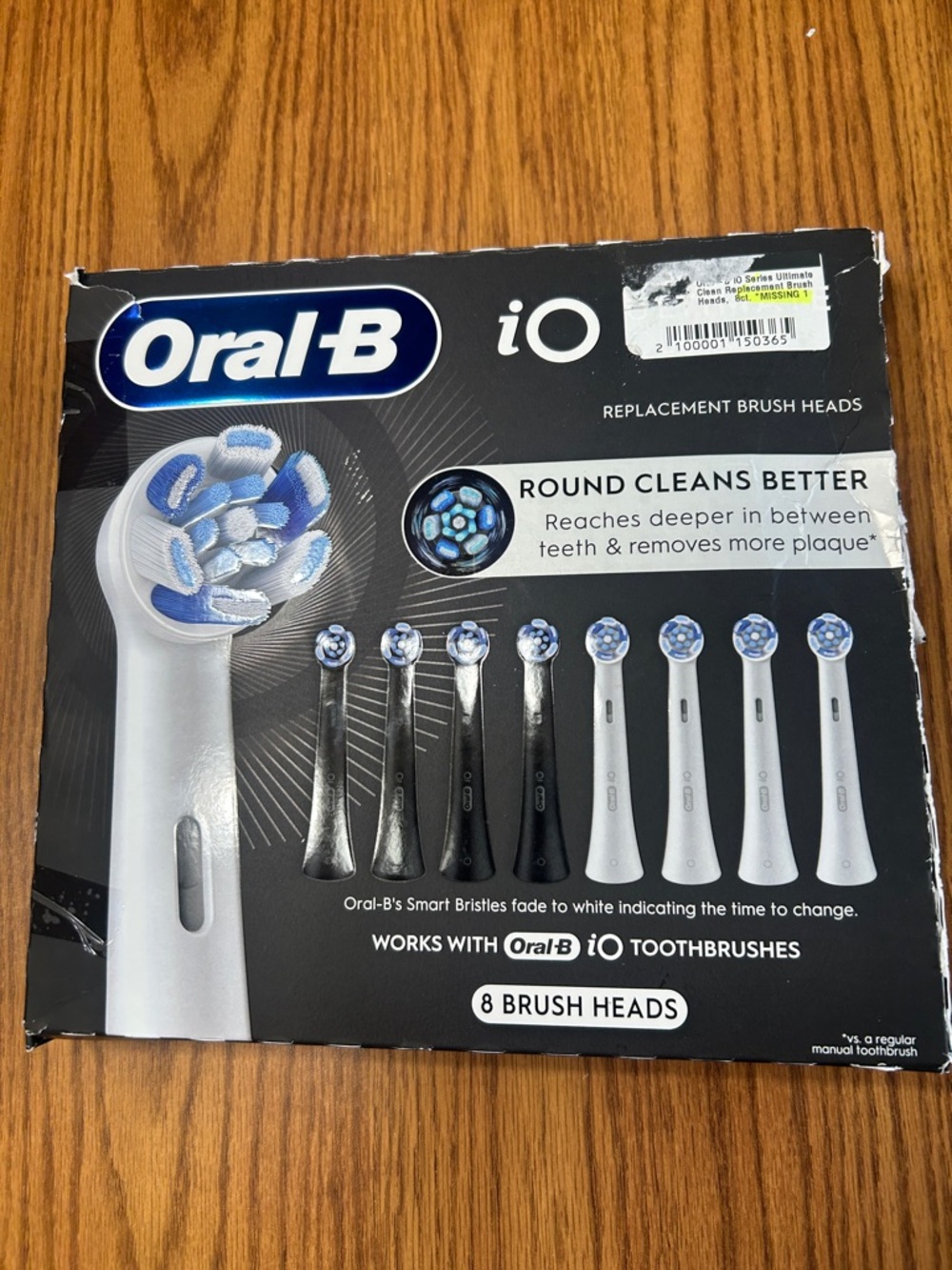 Oral B iO toothbrush replacement heads 
Lot of 7 (seven)